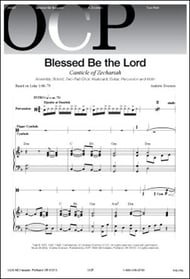 Blessed Be the Lord Two-Part choral sheet music cover